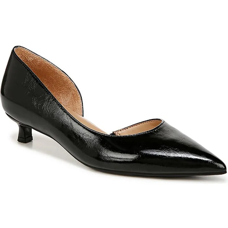 Naturalizer Womens Gallent Faux Leather Slip-On Pumps