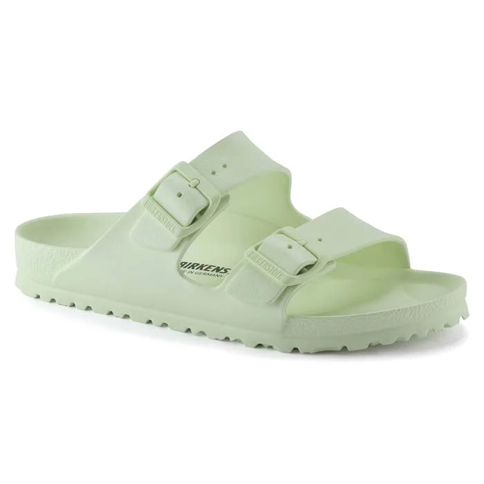 Womens Birkenstock Arizona EVA Narrow in Faded Lime