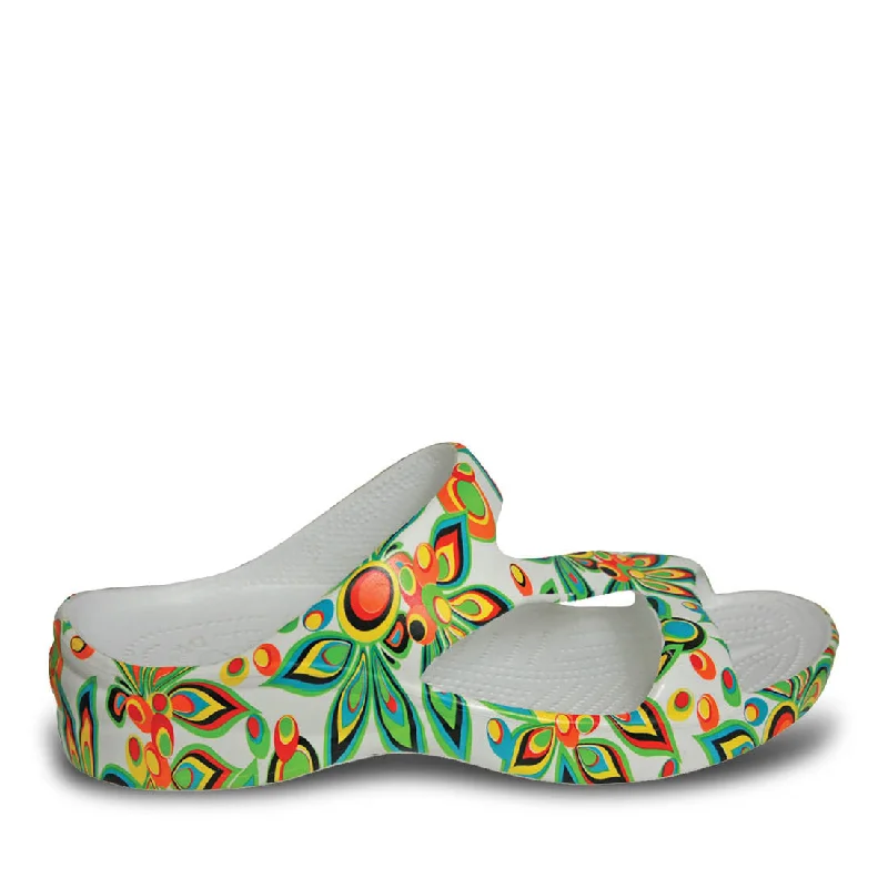 Women's Loudmouth Z Sandals - Shagadelic White