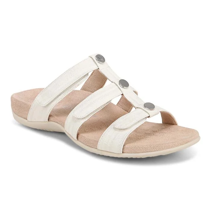 Womens Vionic Amber Slide in White