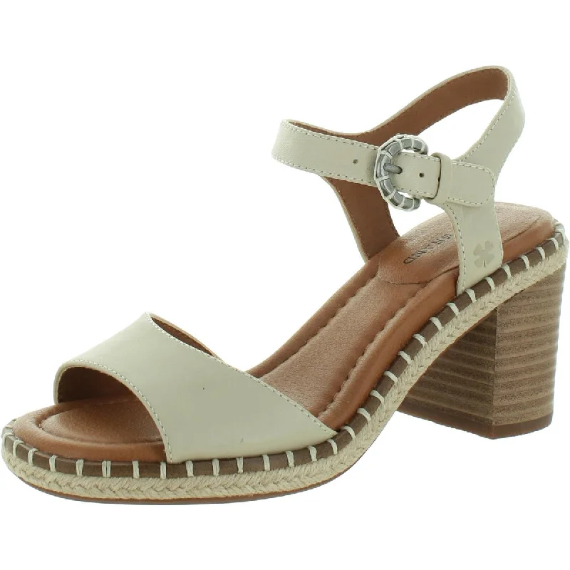 Lucky Brand Womens Jennyl Lather Ankle Strap Pumps