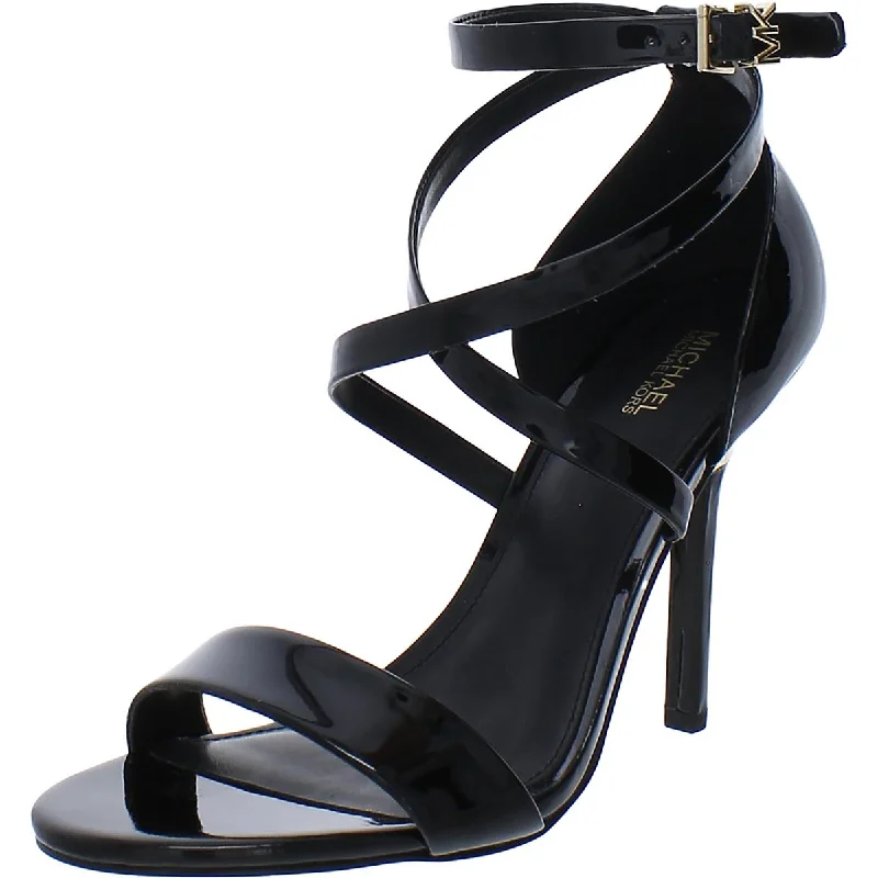 MICHAEL Michael Kors Womens Astrid Leather Buckle Pumps