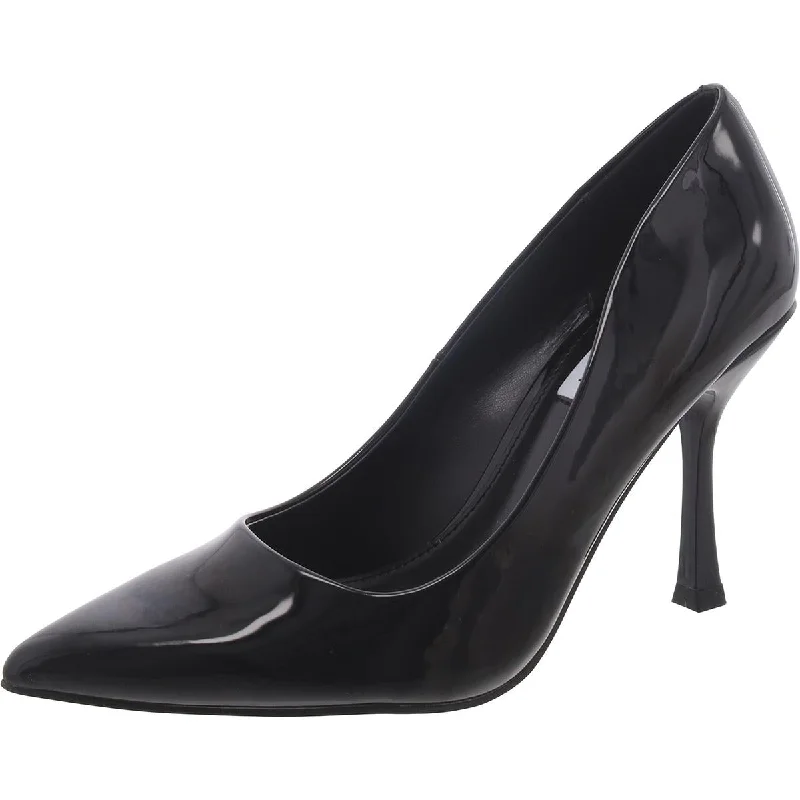 Steve Madden Womens Leda Patent Slip-On Pumps