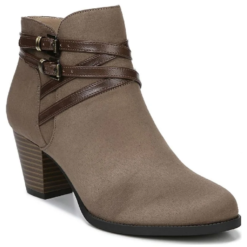 Jezebel Bootie Womens Close Toe Slip On Booties