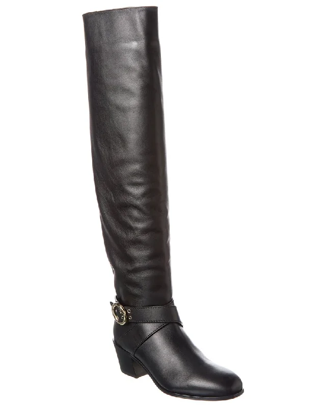 Jimmy Choo Beca Leather Tall Boot