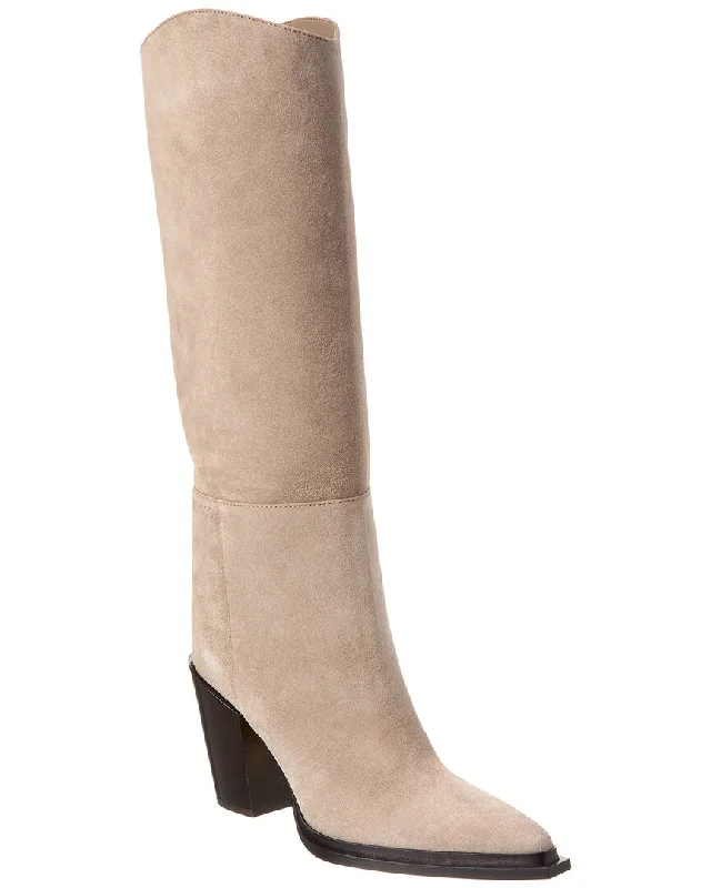 Jimmy Choo Cece 80 Suede Knee-High Boot