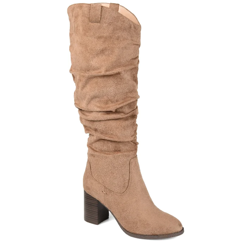 Journee Collection Women's Wide Width Extra Wide Calf Aneil Boot