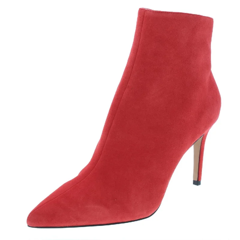 Logic Womens Suede Ankle Booties