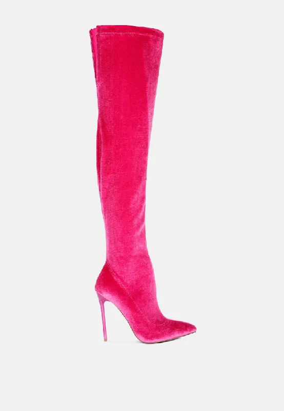 madmiss stiletto calf boots