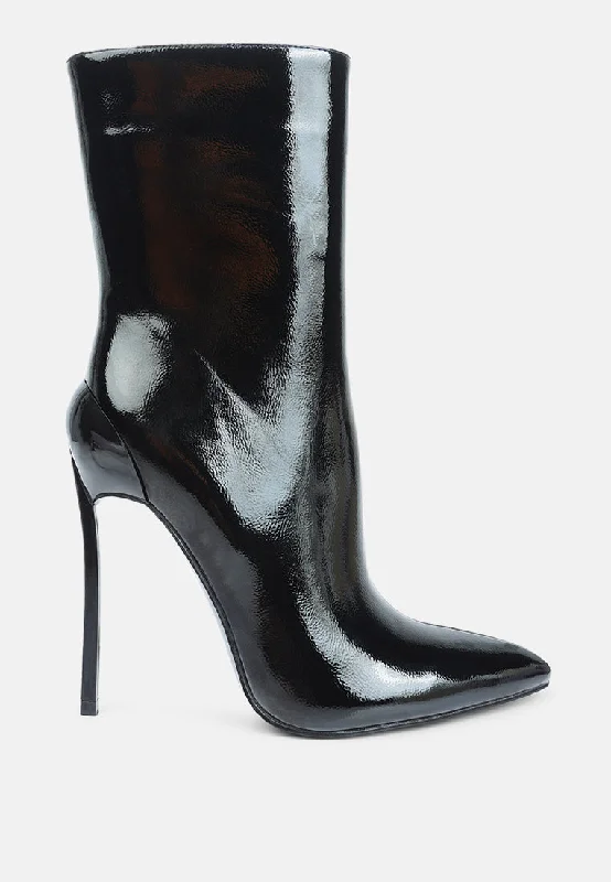 mercury stiletto ankle boots