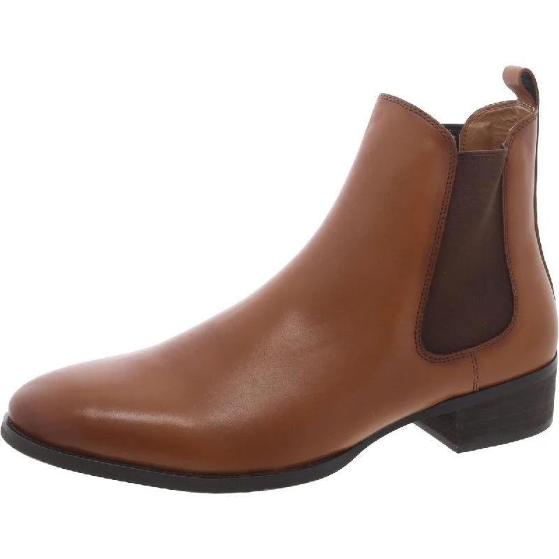 Paterson Womens Pull On Round Toe Ankle Boots