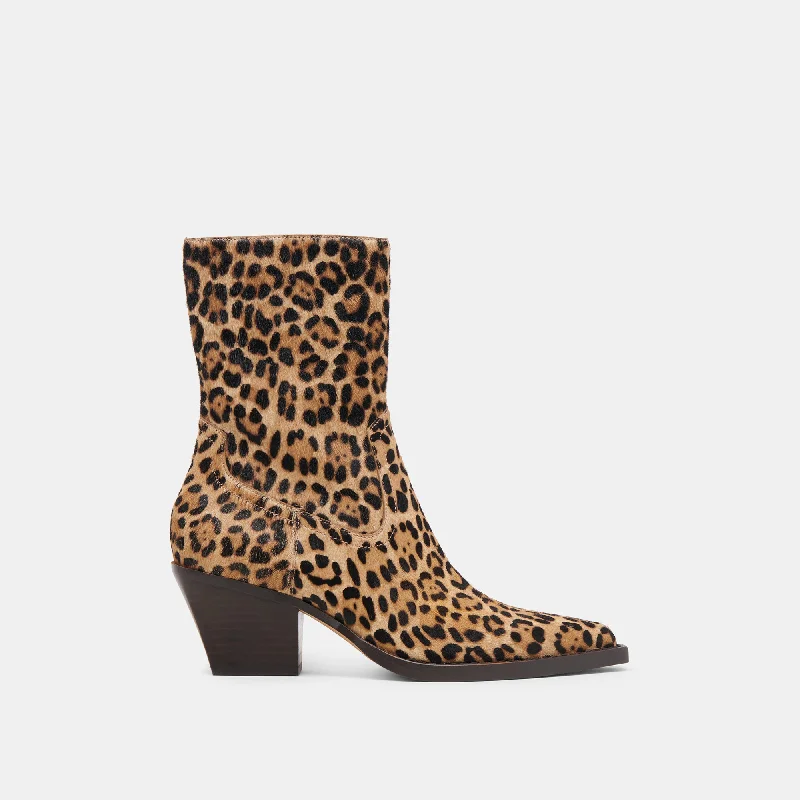 RUTGER BOOTS LEOPARD CALF HAIR