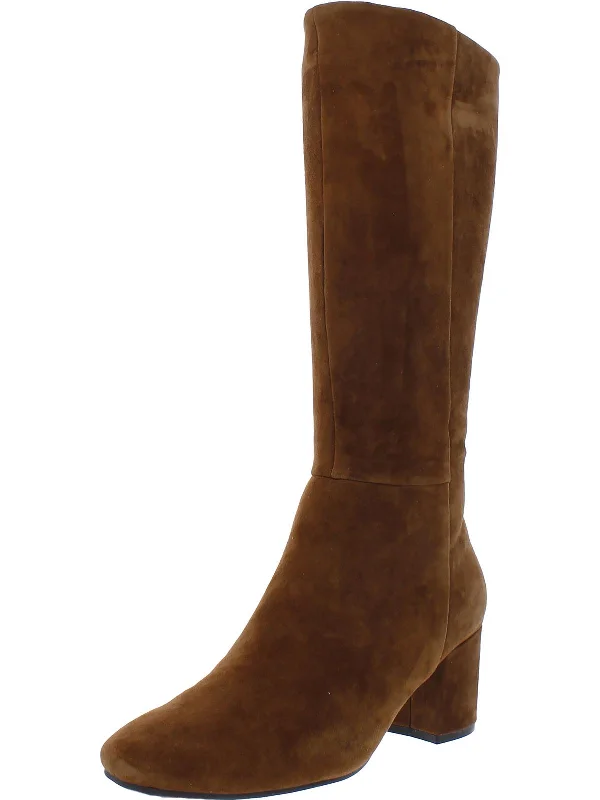 Tony Womens sid Leather Knee-High Boots