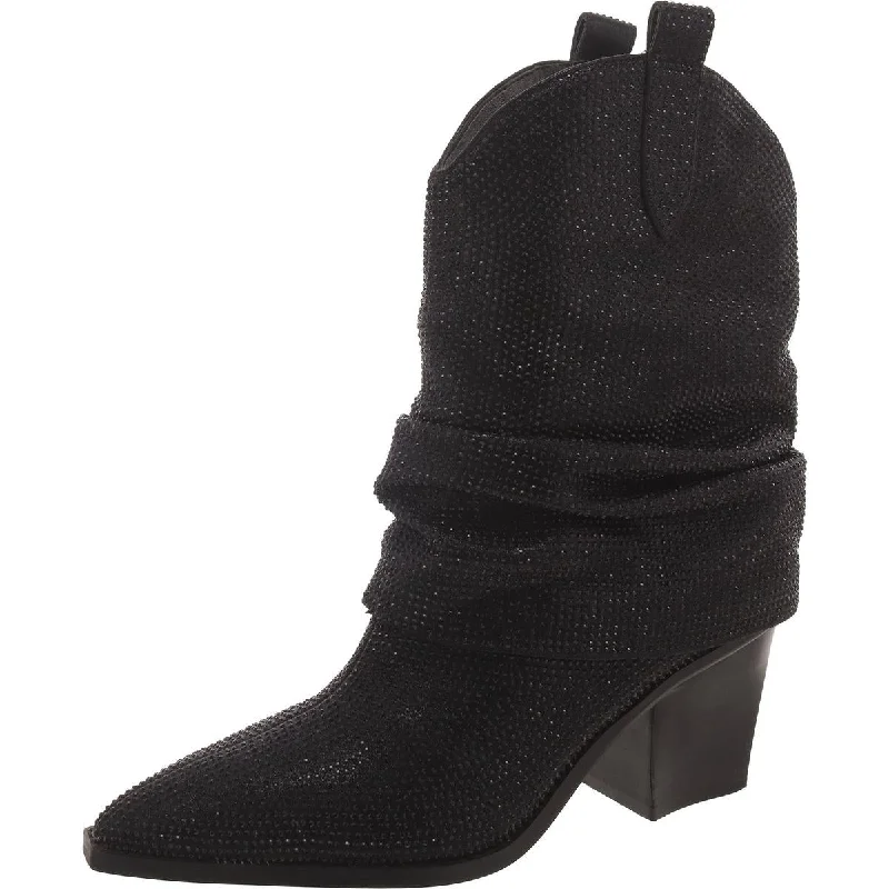 Womens Padded Insole Pointed Toe Booties