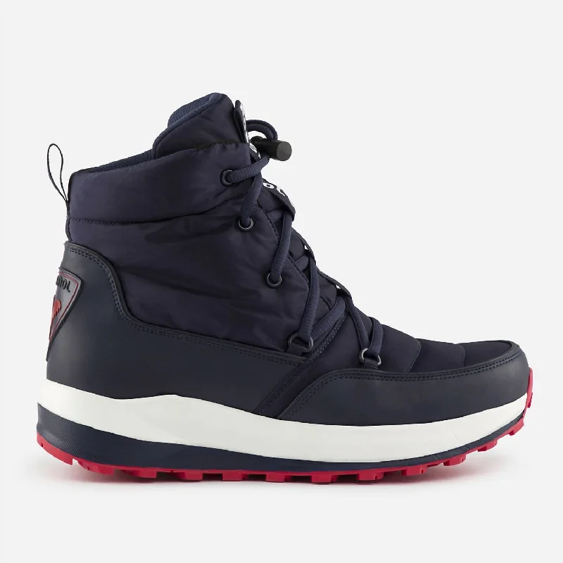 Women's Podium Boots In Navy