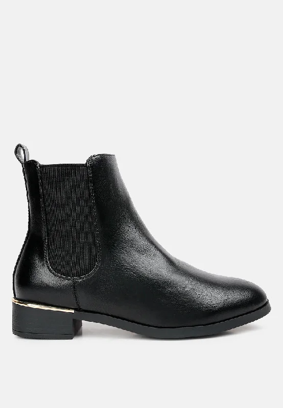 yacht winter basic ankle boots