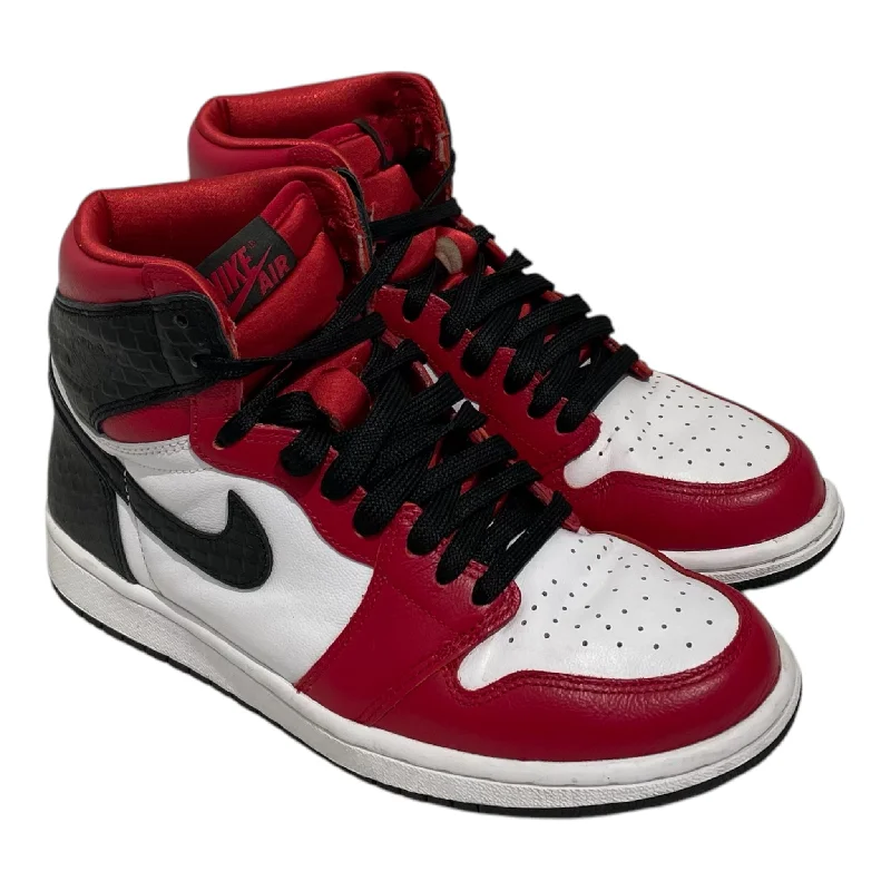 NIKE/AIR JORDAN 1 RETRO HIGH OG/Hi-Sneakers/US 7/Animal Pattern/WHT/CD0461-601