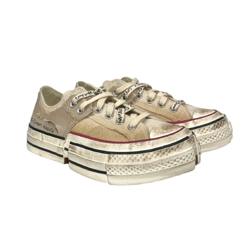 CONVERSE/Feng Chen Wang/Low-Sneakers/US 7/Cotton/WHT/