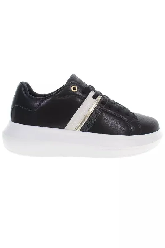 U.S. POLO ASSN. Black Polyester Women Women's Sneaker