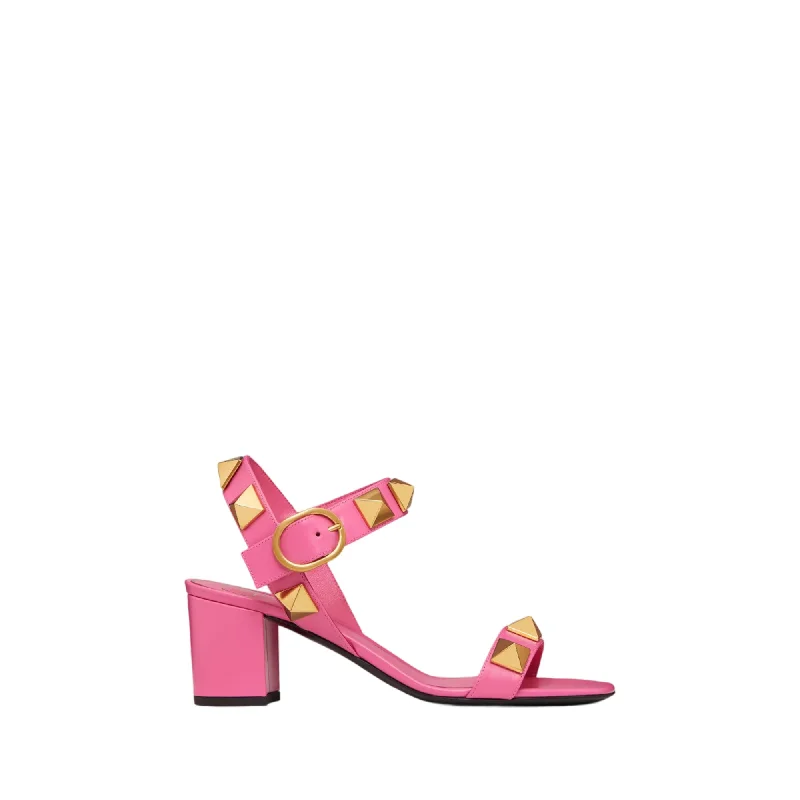 Valentino Garavani Roman Stud Calfskin Sandal