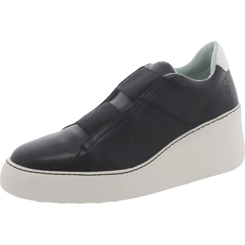 Womens Faux Leather Round toe Casual And Fashion Sneakers