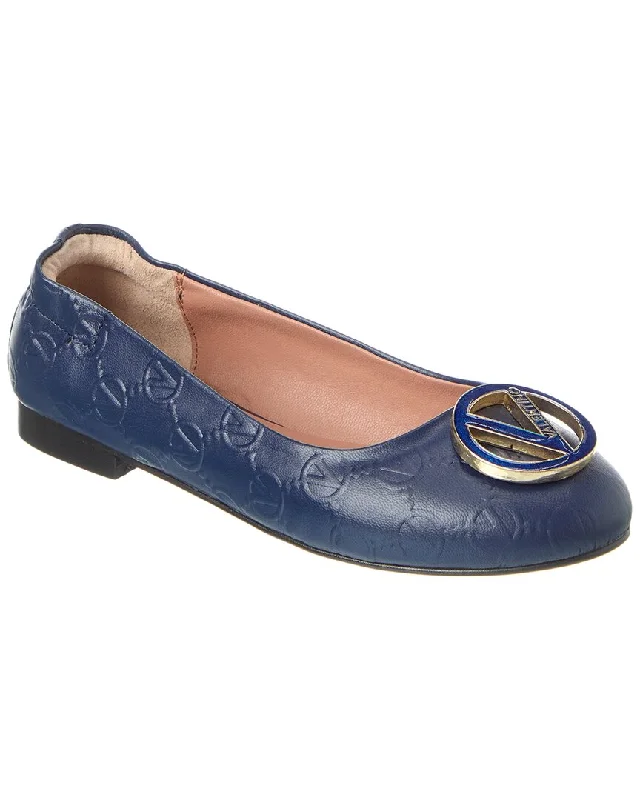 Valentino By Mario Valentino Calliope Leather Flat