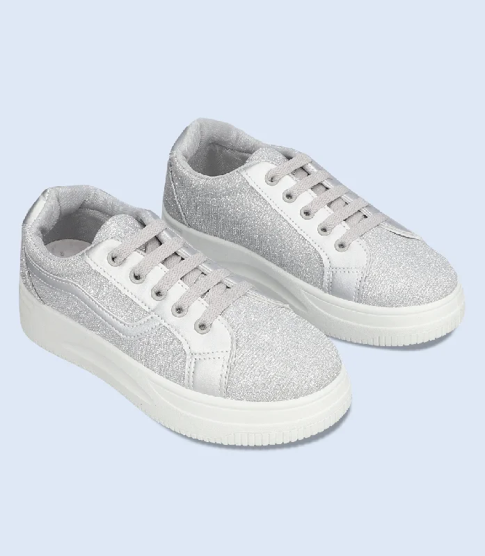 BW9560-SILVER-Women Sports Shoes