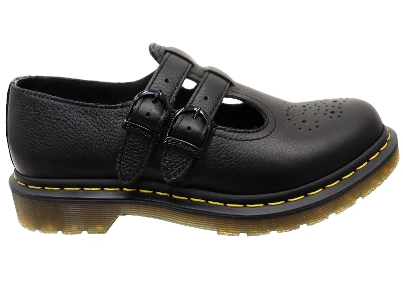 Dr Martens Womens 8065 Mary Jane Virginia Comfortable Leather Shoes