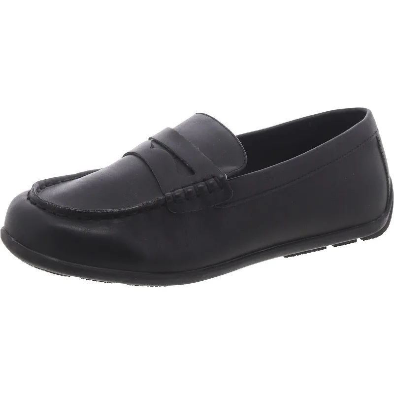 Nordstrom Rack Womens Faux Leather Flat Loafers