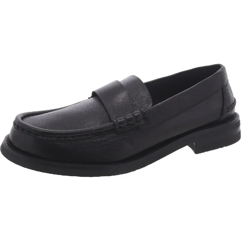 Pedro Garcia Womens Leather Flat Loafers