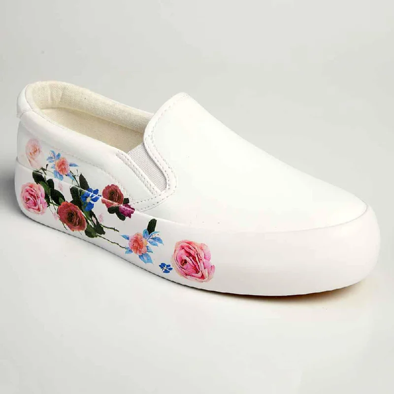 Pierre Cardin Bouquet 2 Sneaker - White/Floral