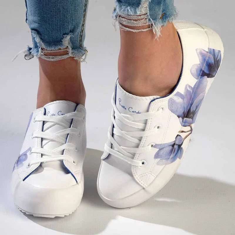 Pierre Cardin Gardin Sneaker - White / Blue