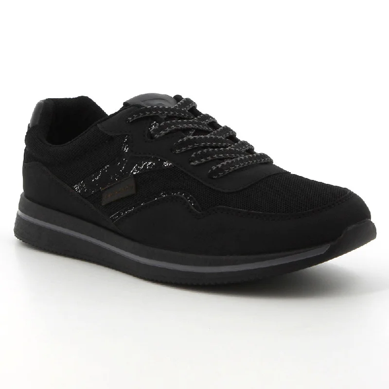 Pierre Cardin Josephine 9 Lace Up Sneaker - Black Multi